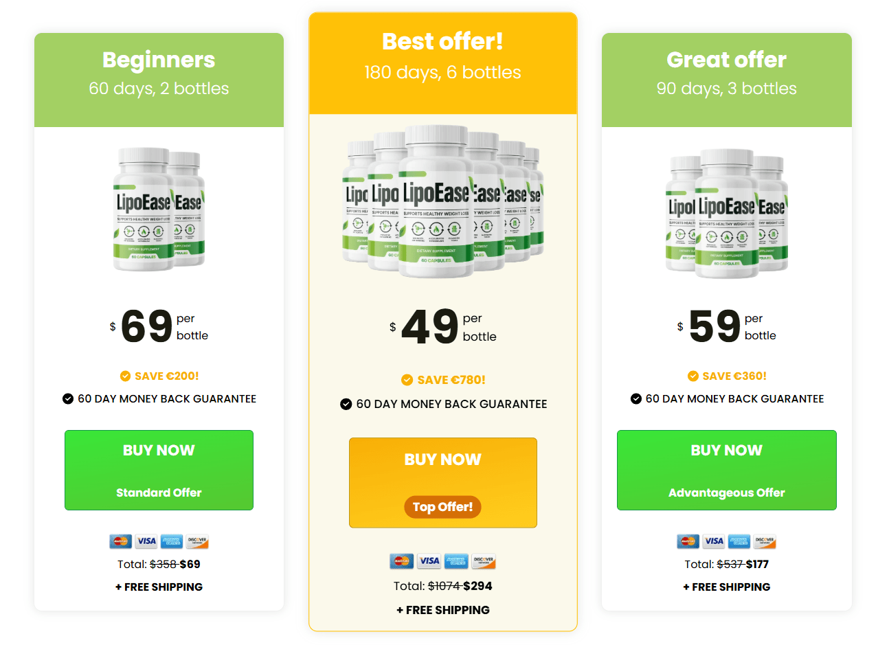LipoEase discount